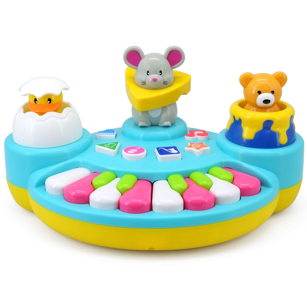 Kiddieland: Activity Piano: Musical Buddies - Interactive Sounds Toy