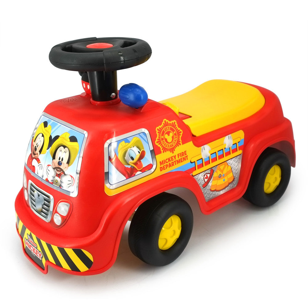 Kiddieland - My First Mickey Fire Truck - Lights & Sounds Ride-On