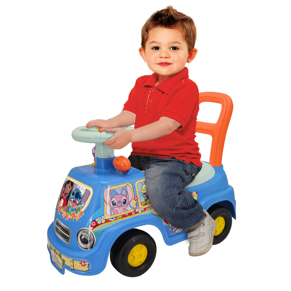 Kiddieland: My First Ride-On: Stitch - Disney Lights & Sounds Foot-To-Floor Vehicle