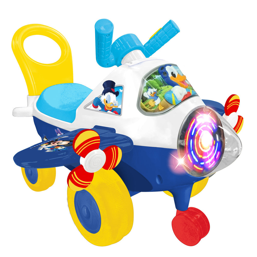 Kiddieland: Activity Plane: Donald Duck - Disney Light & Sound Foot-To-Floor Vehicle