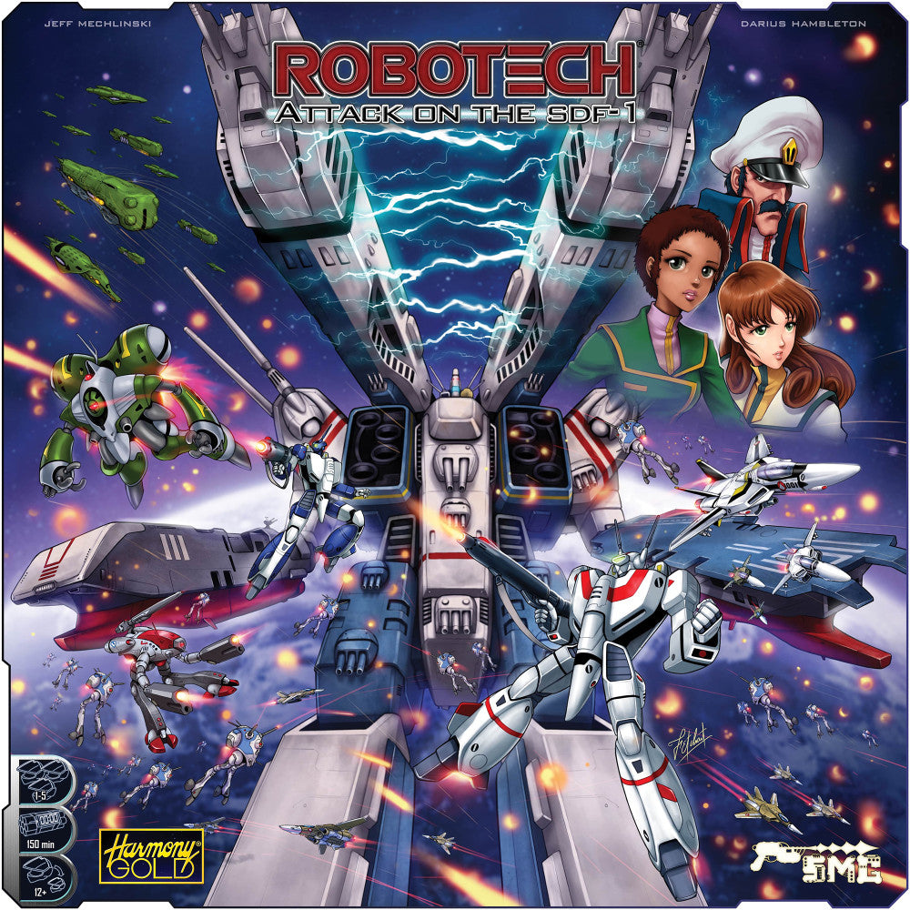 Strange Machine Games: Robotech: Attack on the SDF-1 - Strategy Board Game