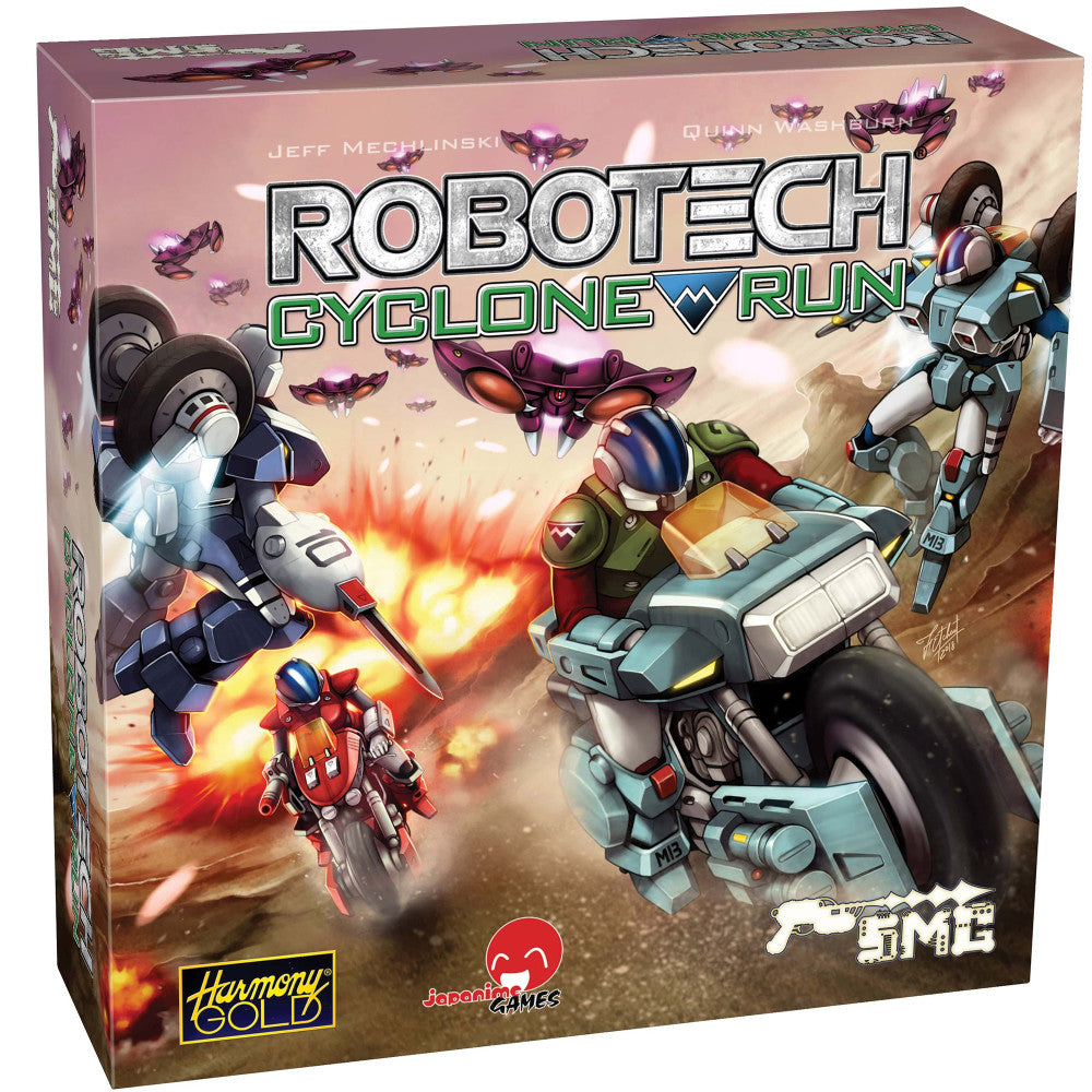 Strange Machine Games: Robotech: Cyclone Run - Dice Based Strategy Board Game