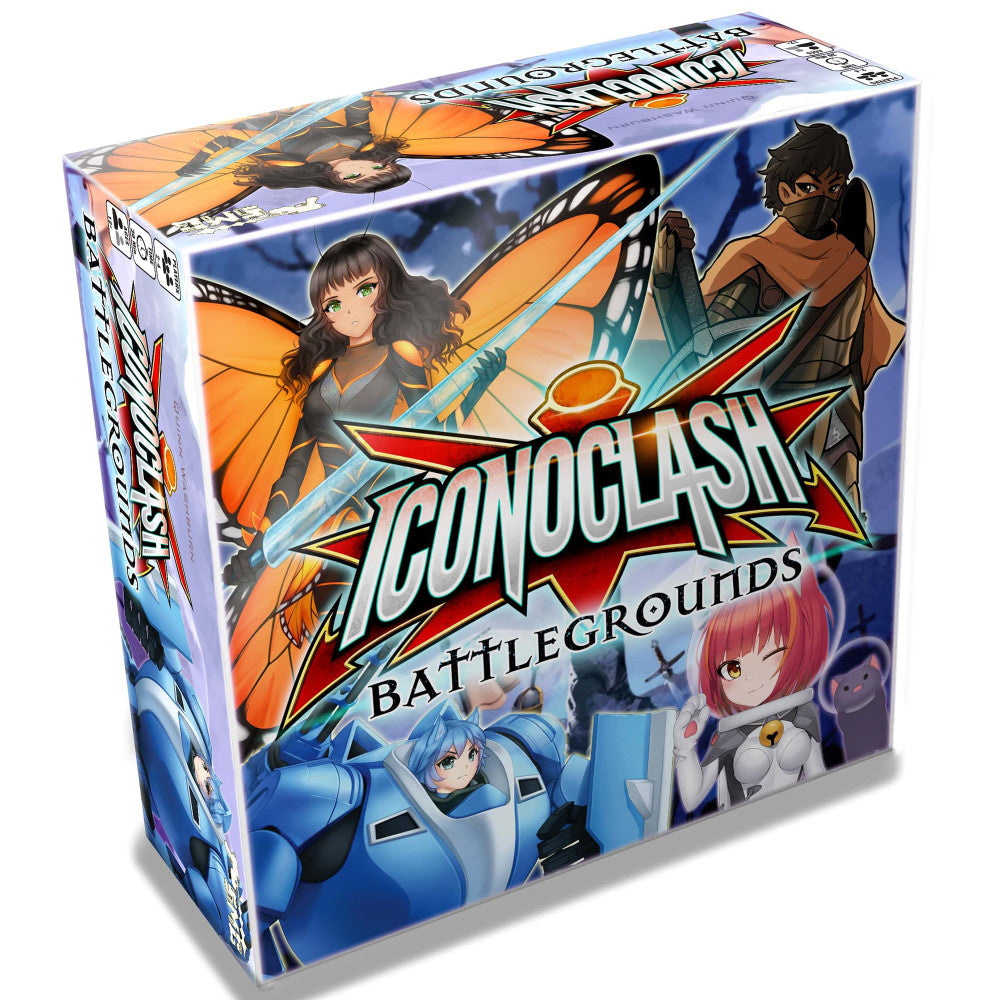 Strange Machine Games: Iconoclash: Battlegrounds - Tactical Skirmish Board Game, Ages 12+, 2-4 Players