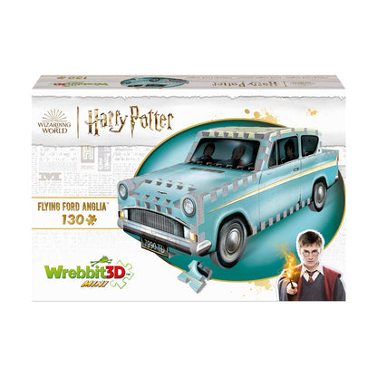 Wrebbit Harry Potter Flying Ford Anglia 3D Puzzle - 130 pc