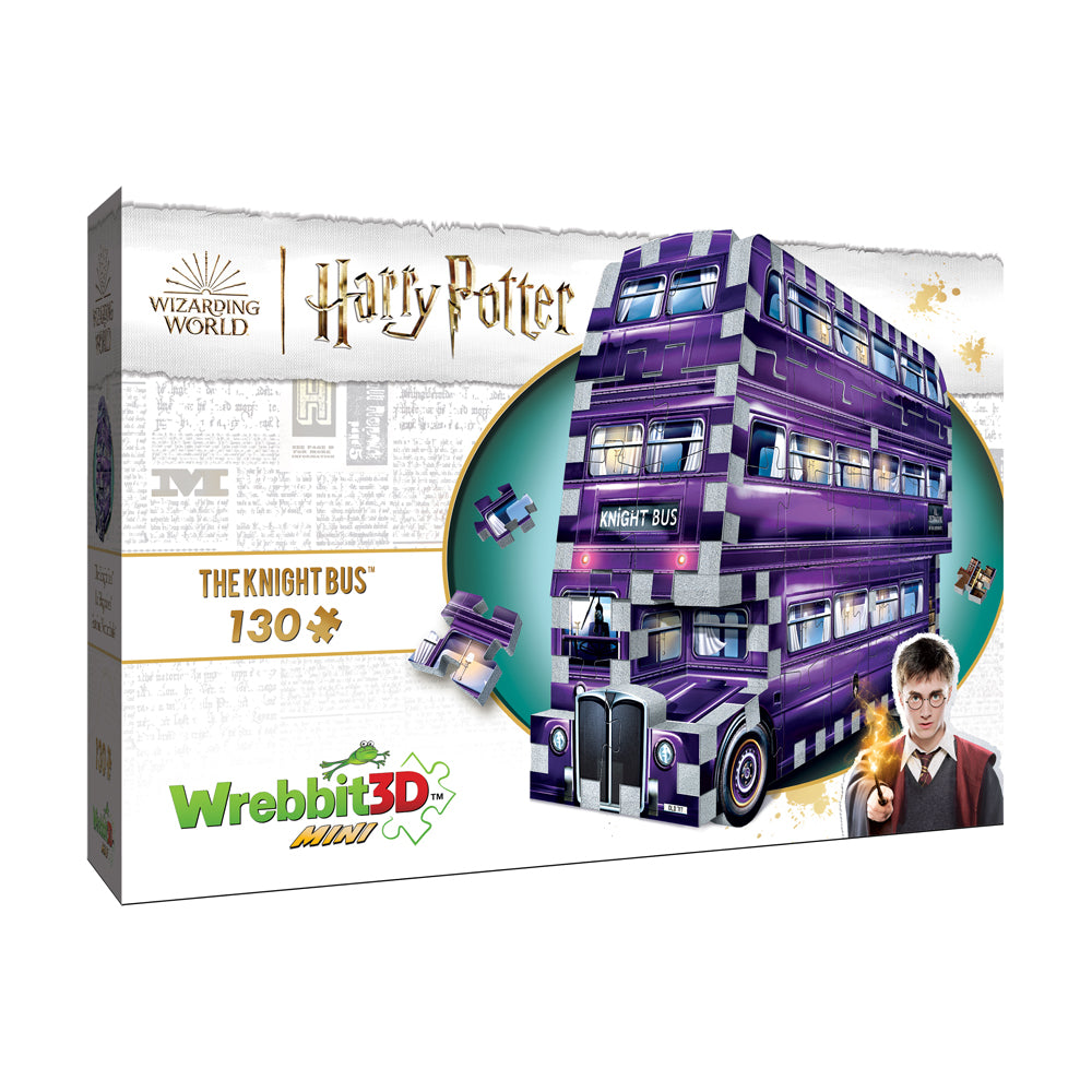 Wrebbit Harry Potter Knight Bus 3D Puzzle - 130 pcs