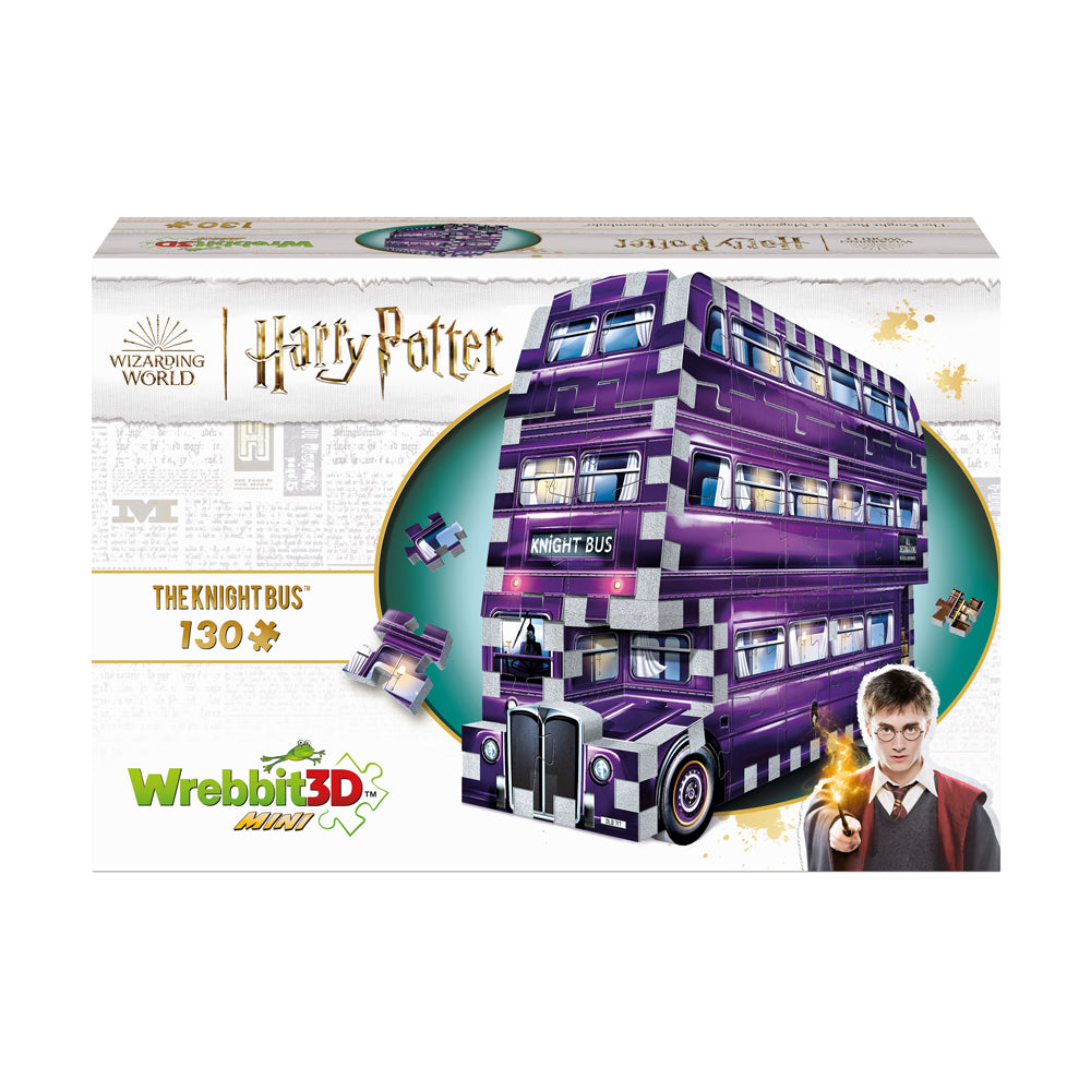 Wrebbit Harry Potter Knight Bus 3D Puzzle - 130 pcs