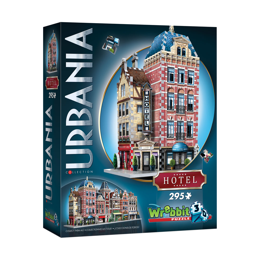 Wrebbit Urbania Collection Hotel 3D Puzzle - 295 pcs