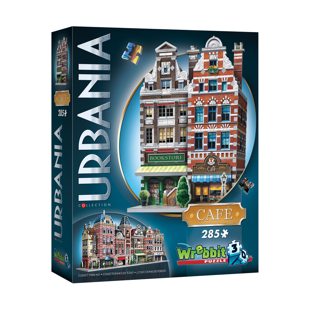 Wrebbit Urbania Collection Cafe 3D Puzzle - 285 pcs