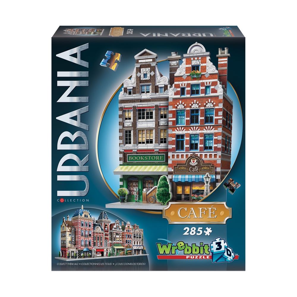 Wrebbit Urbania Collection Cafe 3D Puzzle - 285 pcs