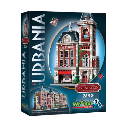 Wrebbit Urbania Collection Fire Station 3D Puzzle - 285 Pieces