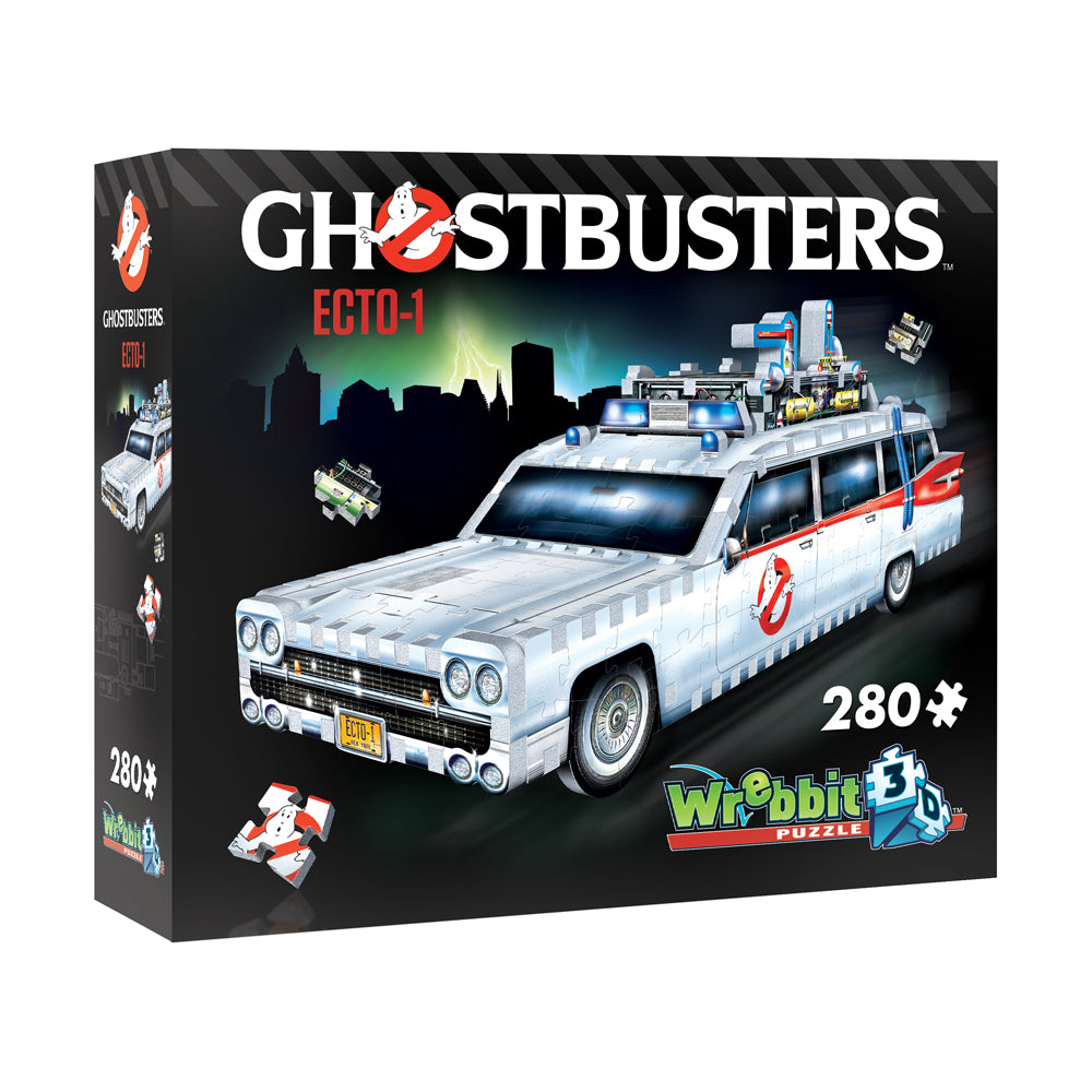 Wrebbit Ghostbusters Ecto-1 3D Foam Puzzle - 280 pcs