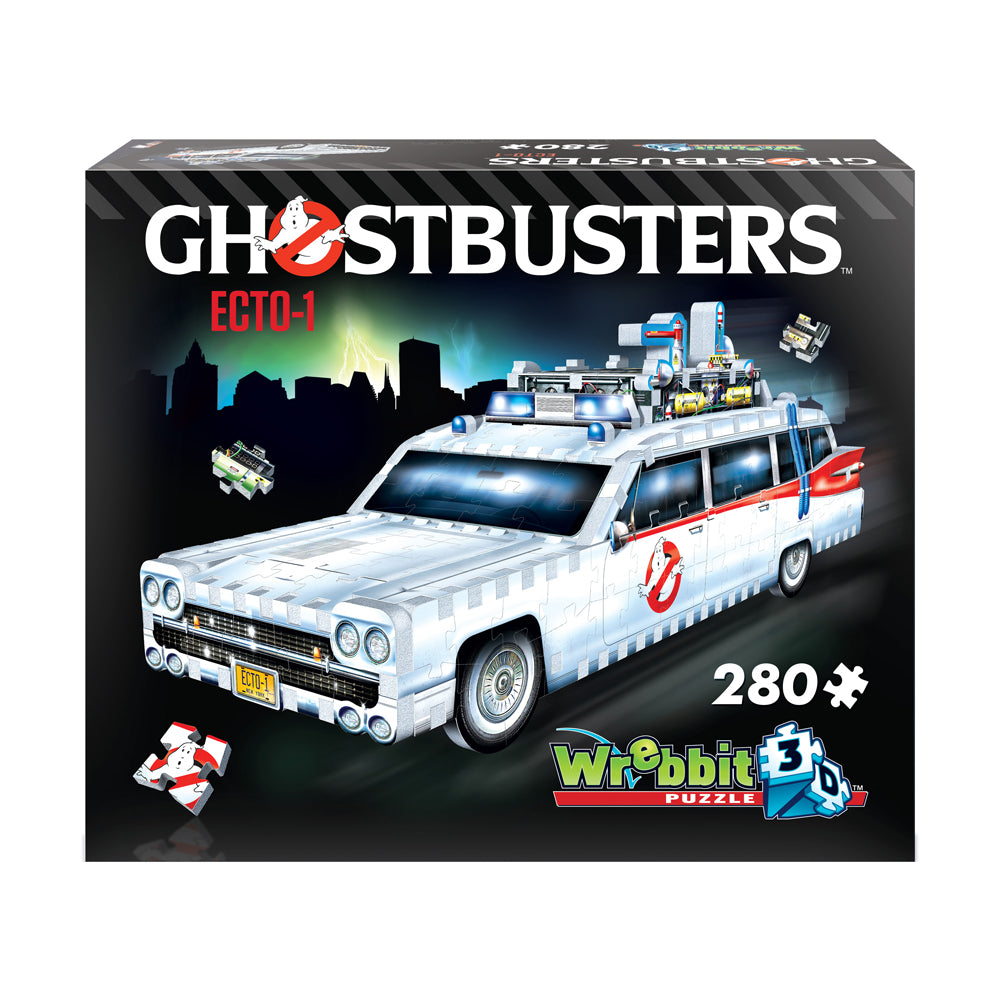 Wrebbit Ghostbusters Ecto-1 3D Foam Puzzle - 280 pcs