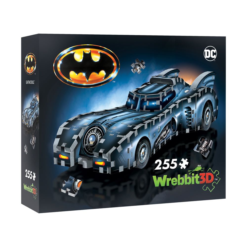 Wrebbit DC Batman Batmobile 3D Jigsaw Puzzle - 255 Pieces