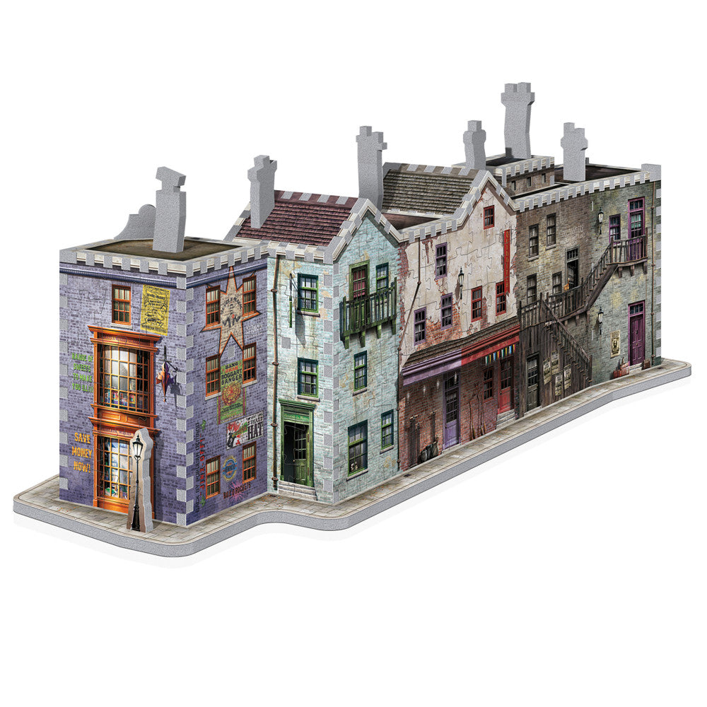 Wrebbit Harry Potter Diagon Alley 3D Puzzle - 450 Piece Set