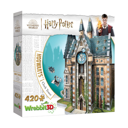 Wrebbit Harry Potter Hogwarts Clock Tower 3D Puzzle - 420 Pieces