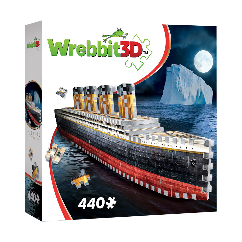 Wrebbit Titanic Historical 3D Jigsaw Puzzle - 440 pc