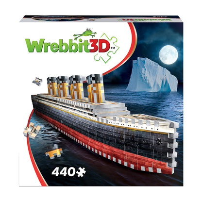 Wrebbit Titanic Historical 3D Jigsaw Puzzle - 440 pc