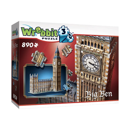 Wrebbit Big Ben 3D Foam Puzzle - 890 pc