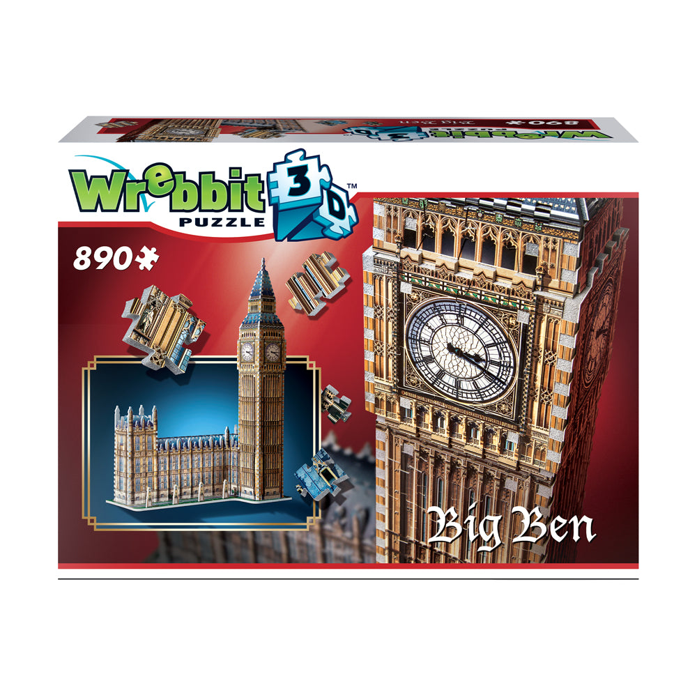 Wrebbit Big Ben 3D Foam Puzzle - 890 pc