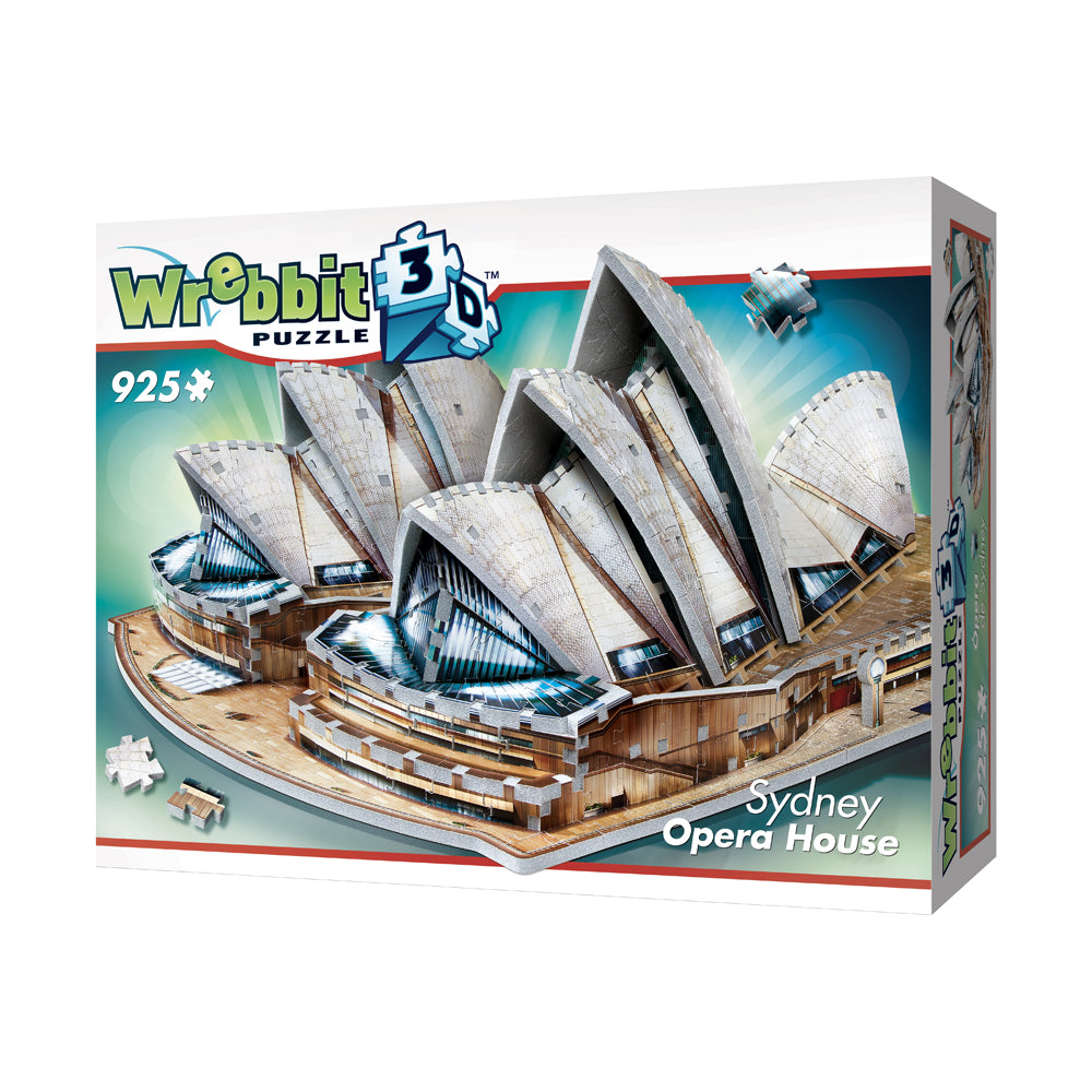 Wrebbit Sydney Opera House 3D Foam-Backed Puzzle - 925 pc