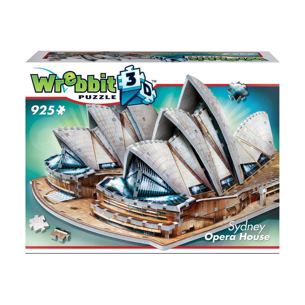 Wrebbit Sydney Opera House 3D Foam-Backed Puzzle - 925 pc