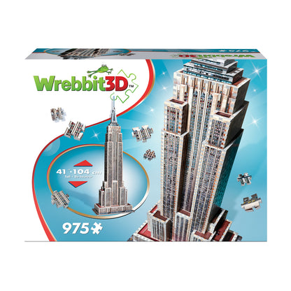 Wrebbit Empire State Building 3D Puzzle - 975 pc