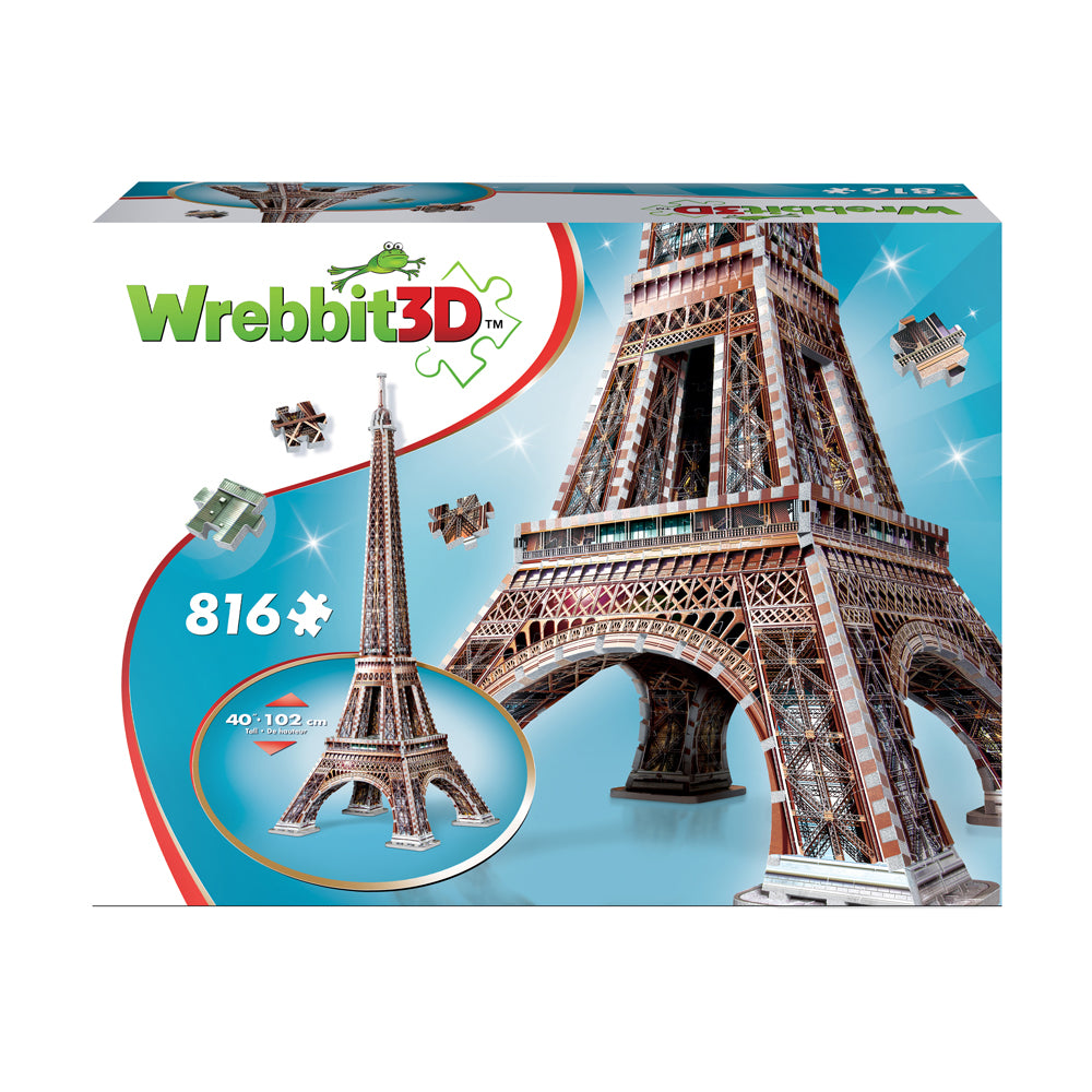 Wrebbit Eiffel Tower 3D Foam Puzzle - 816 pc