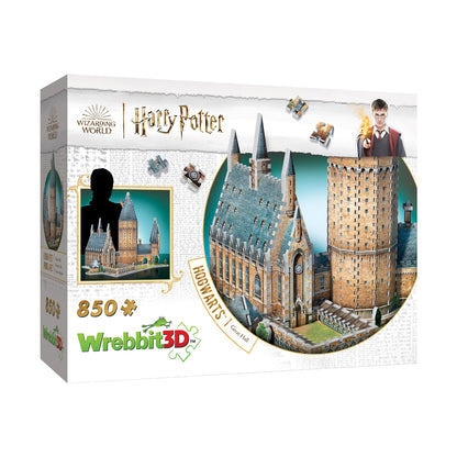 Wrebbit Harry Potter Hogwarts Great Hall 3D Puzzle - 850 Pieces