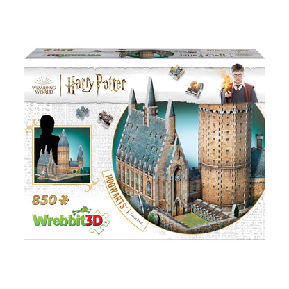 Wrebbit Harry Potter Hogwarts Great Hall 3D Puzzle - 850 Pieces