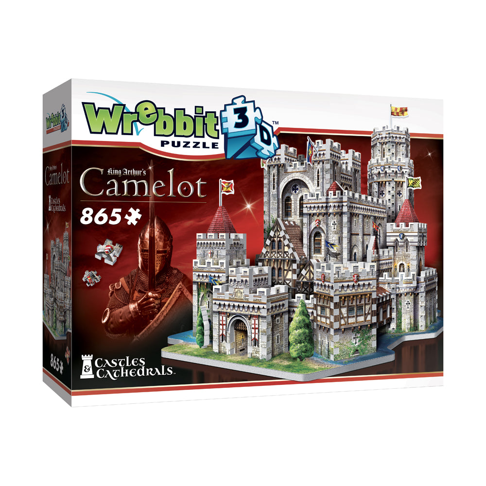 Wrebbit Castles & Cathedrals King Arthur's Camelot 3D Puzzle - 865 pc