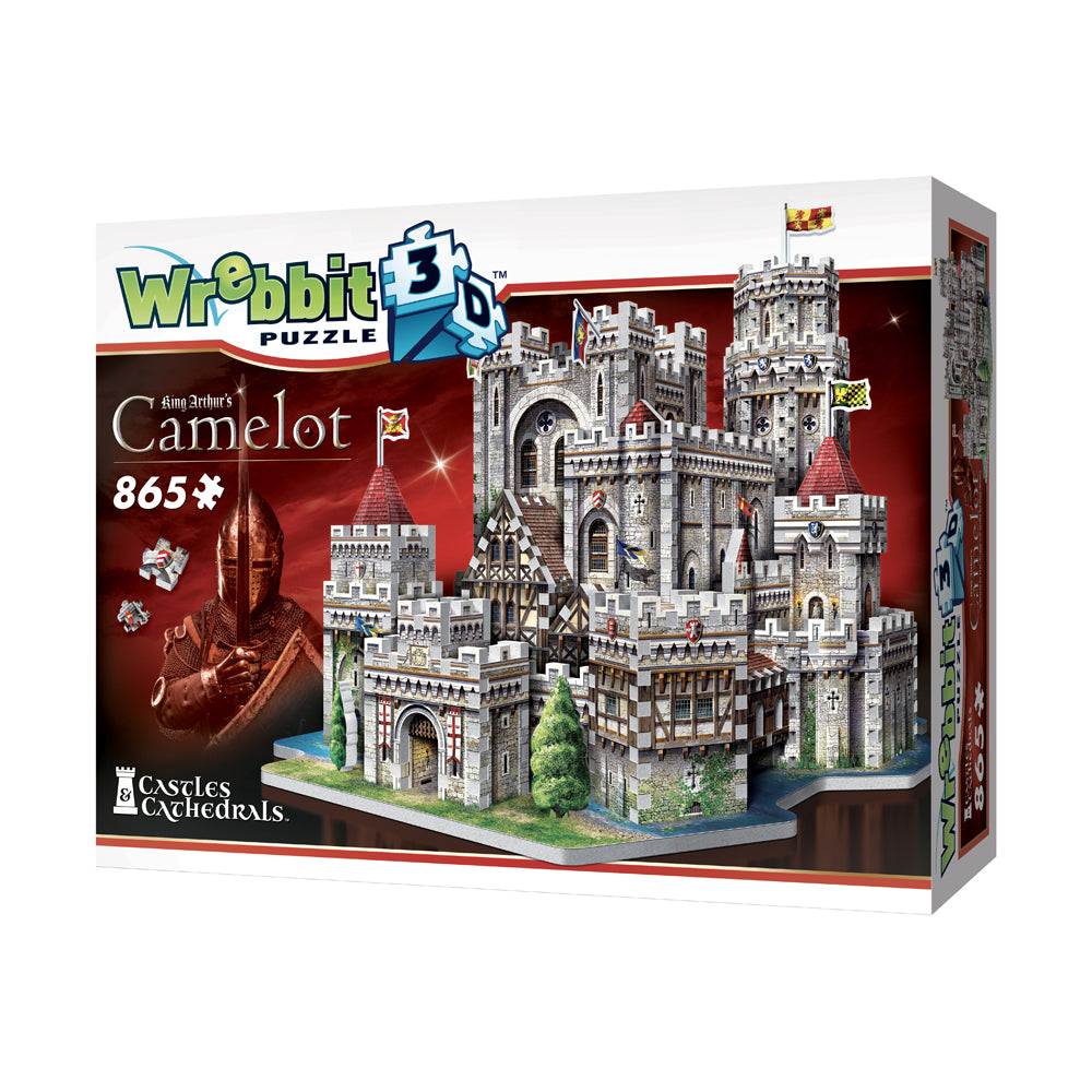 Wrebbit Castles & Cathedrals King Arthur's Camelot 3D Puzzle - 865 pc