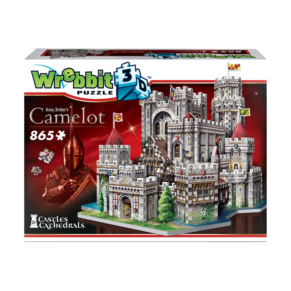 Wrebbit Castles & Cathedrals King Arthur's Camelot 3D Puzzle - 865 pc