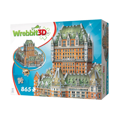 Wrebbit Castles & Cathedrals Le Chateau Frontenac 3D Puzzle - 865 pc