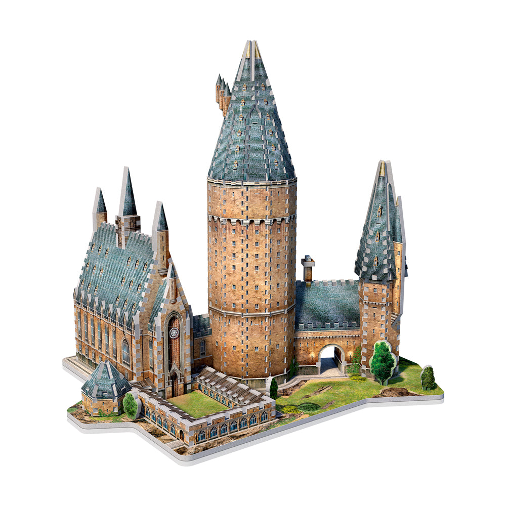 Wrebbit Harry Potter Hogwarts Castle 3D Puzzle Set - Great Hall & Astronomy Tower - 1725 Pcs