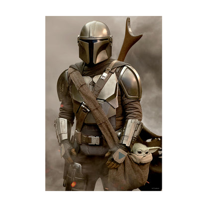 Prime 3D Star Wars: The Mandalorian Helmet Shaped 300-Piece 3D Lenticular Jigsaw Puzzle