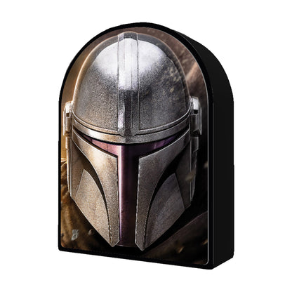 Prime 3D Star Wars: The Mandalorian Helmet Shaped 300-Piece 3D Lenticular Jigsaw Puzzle