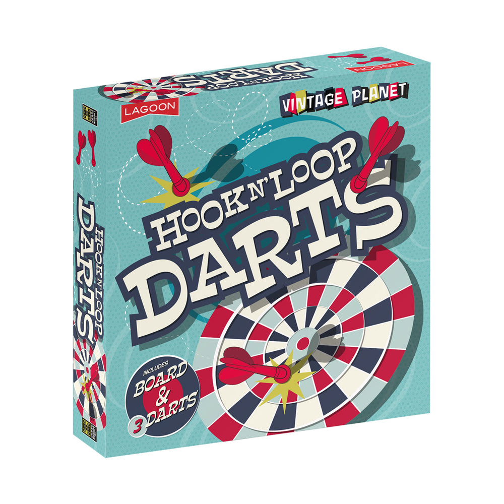 Vintage Planet Hook N' Loop Dartboard Game