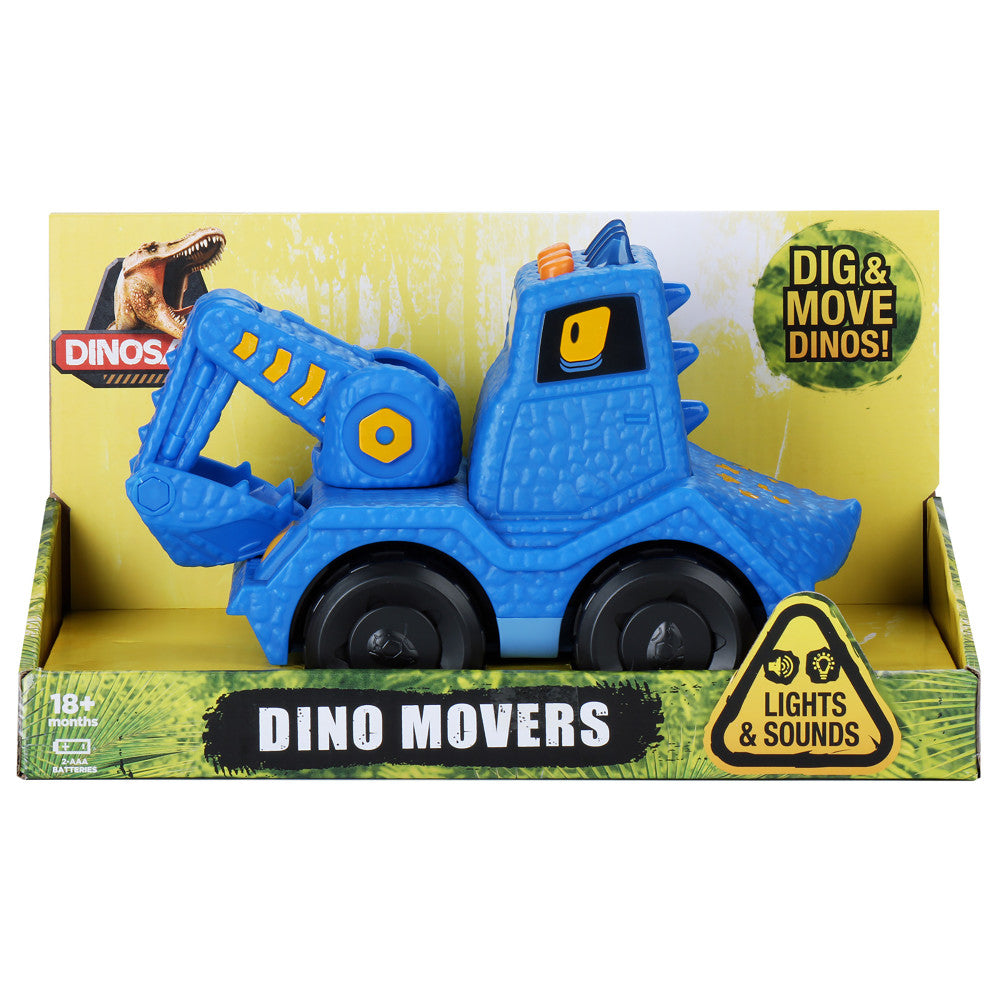 Kid Galaxy Dino Mover Excavator - Realistic Dinosaur Sounds and Movements