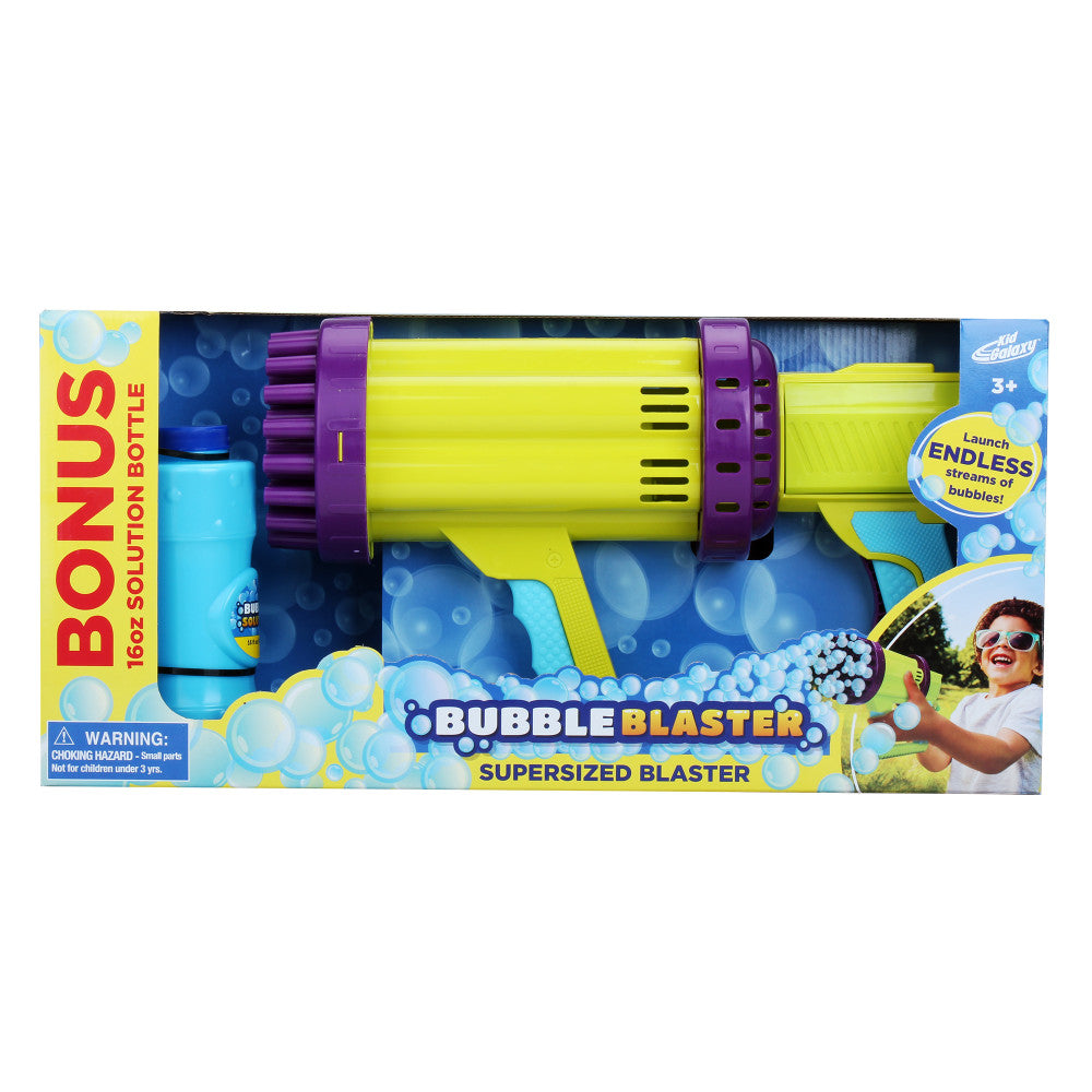 Kid Galaxy Supersized Bubble Blaster with 50-Hole Powerful Motor, 15-Inch