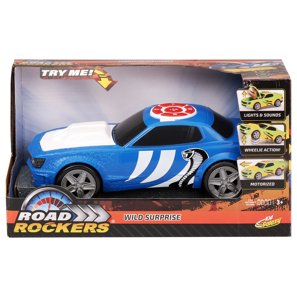 Kid Galaxy Light and Sound Wild Surprise Cobra Motorized Toy Car