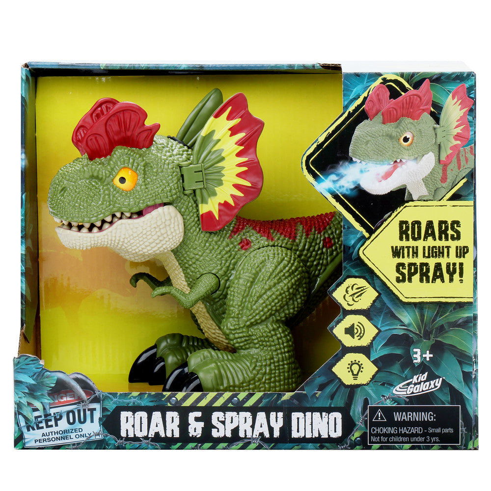 Kid Galaxy Dino Streamer - Dilophosaurus with Realistic Water Mist Feature