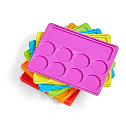 Hand2Mind Sound Segmenting Trays with Magnetic Wand - Rainbow Colored, Set of 6