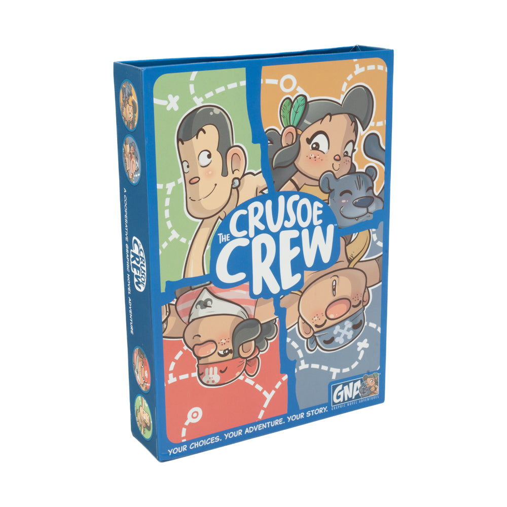 The Crusoe Crew 4-Player Graphic Novel Adventure Set