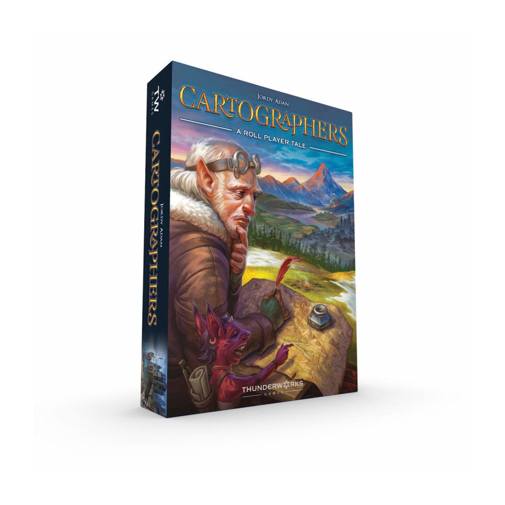 Cartographers: A Roll Player Tale Strategy Board Game