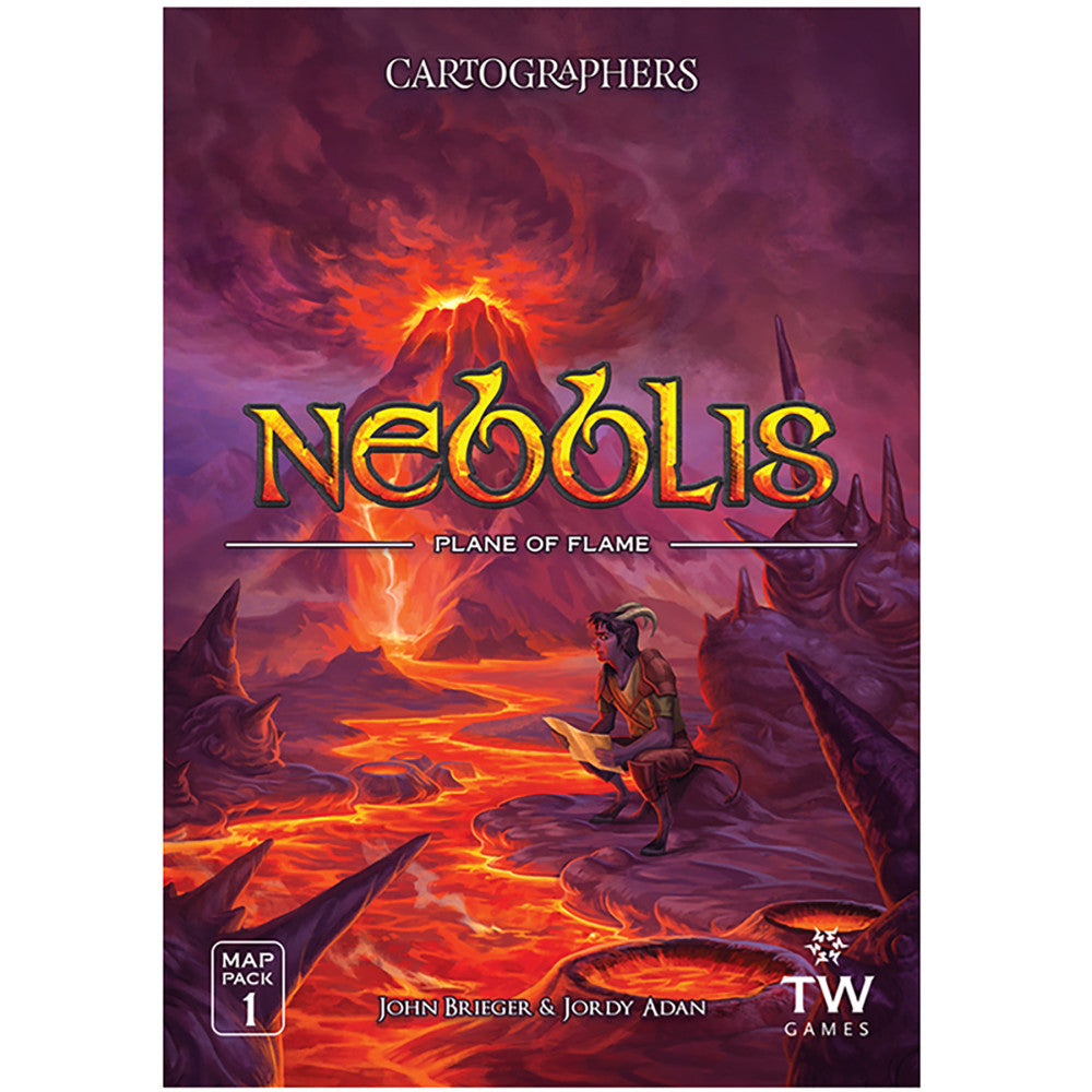 Cartographers Heroes: Nebblis - Volcanic Challenge Map Pack