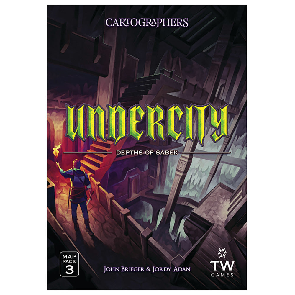 Cartographers Heroes: Undercity Map Pack 3 - Expansion Set