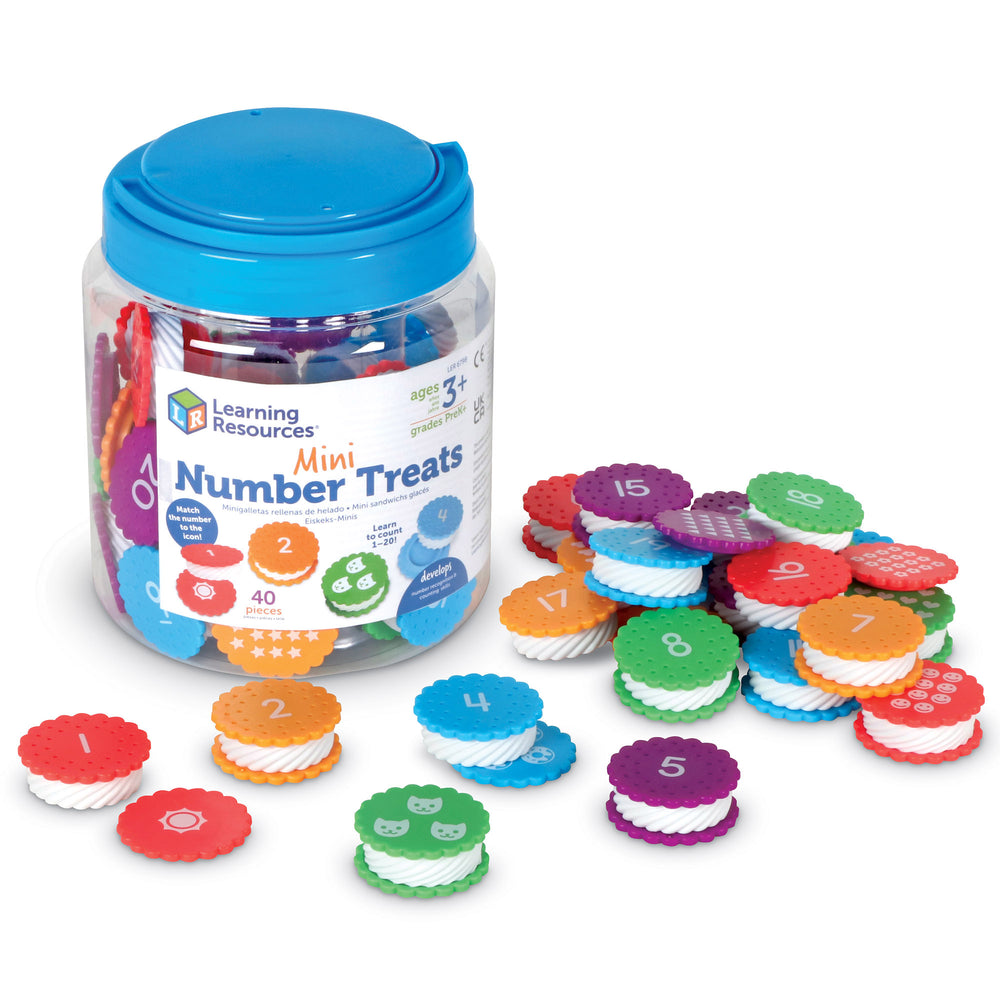 Learning Resources Mini Number Cookies - Educational Counting Toy