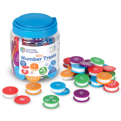 Learning Resources Mini Number Cookies - Educational Counting Toy