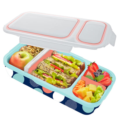 Smash Bento Switch-Up Lunch Box with Leakproof Stainless Steel Bottle - Misty