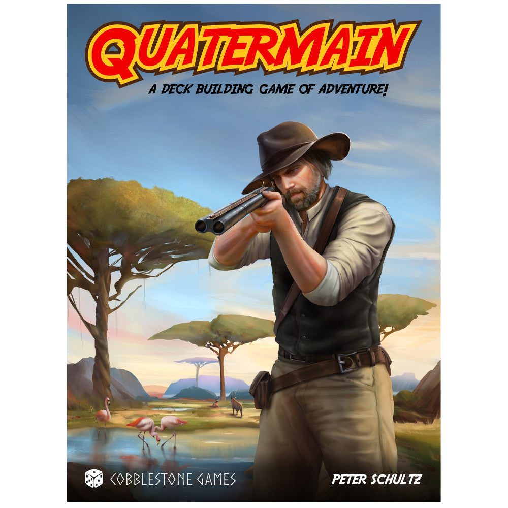 Quatermain: King Solomon's Mines Deck Building Adventure Game